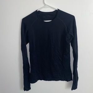 Figs Women’s Black Long Sleeve Top